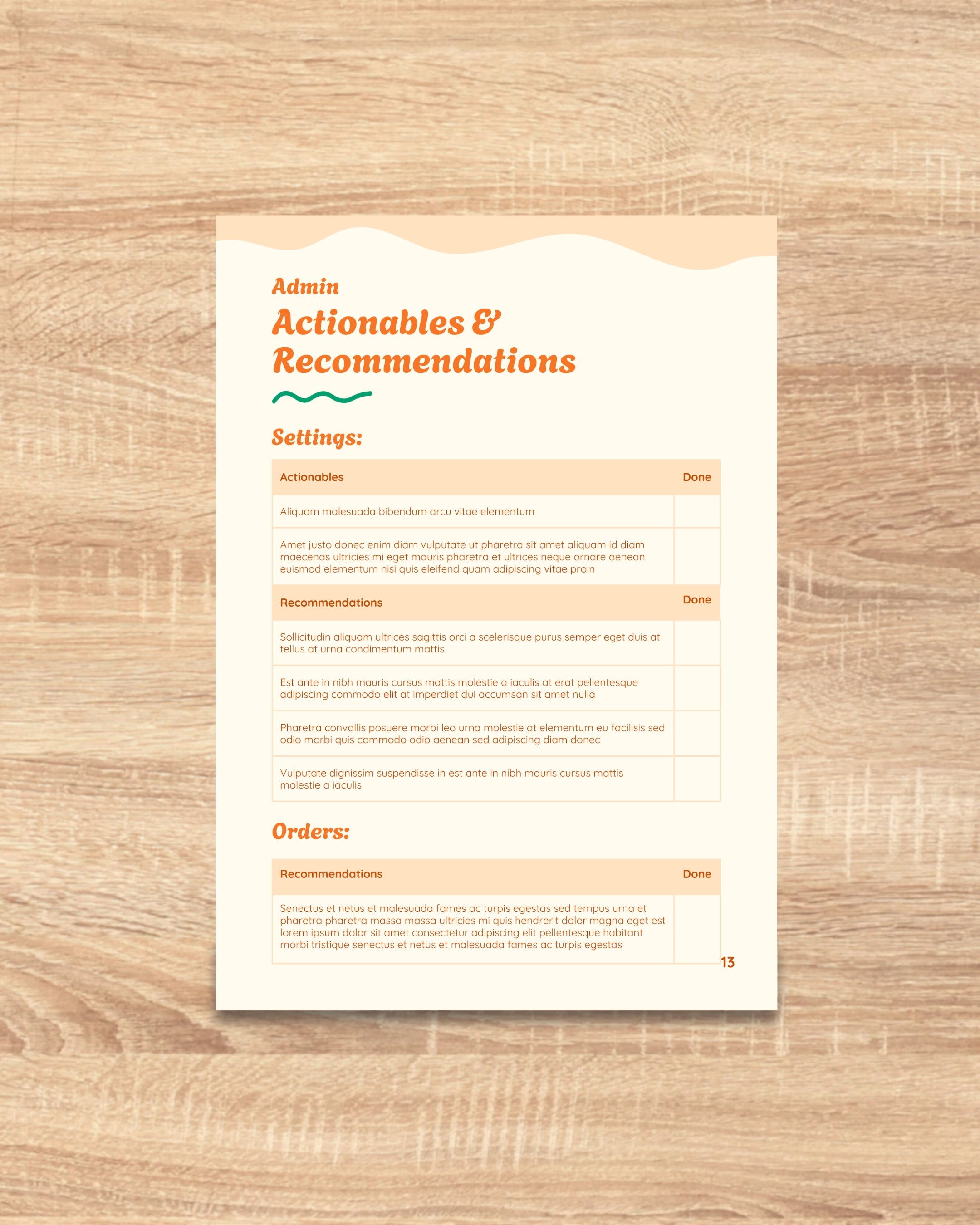 Quality Assurance Report